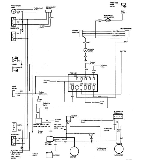 82 el camino wiring diagram start 